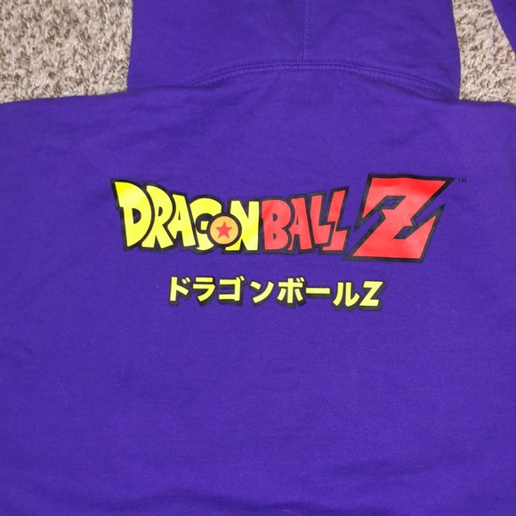 Dragon Ball Z Super Saiyan Goku Anime Pullover Hoodie Sweater Men’s Size Large - Picture 4 of 4